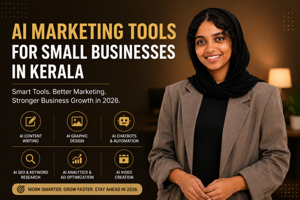 AI Marketing Tools for Small Businesses in Kerala in 2026​